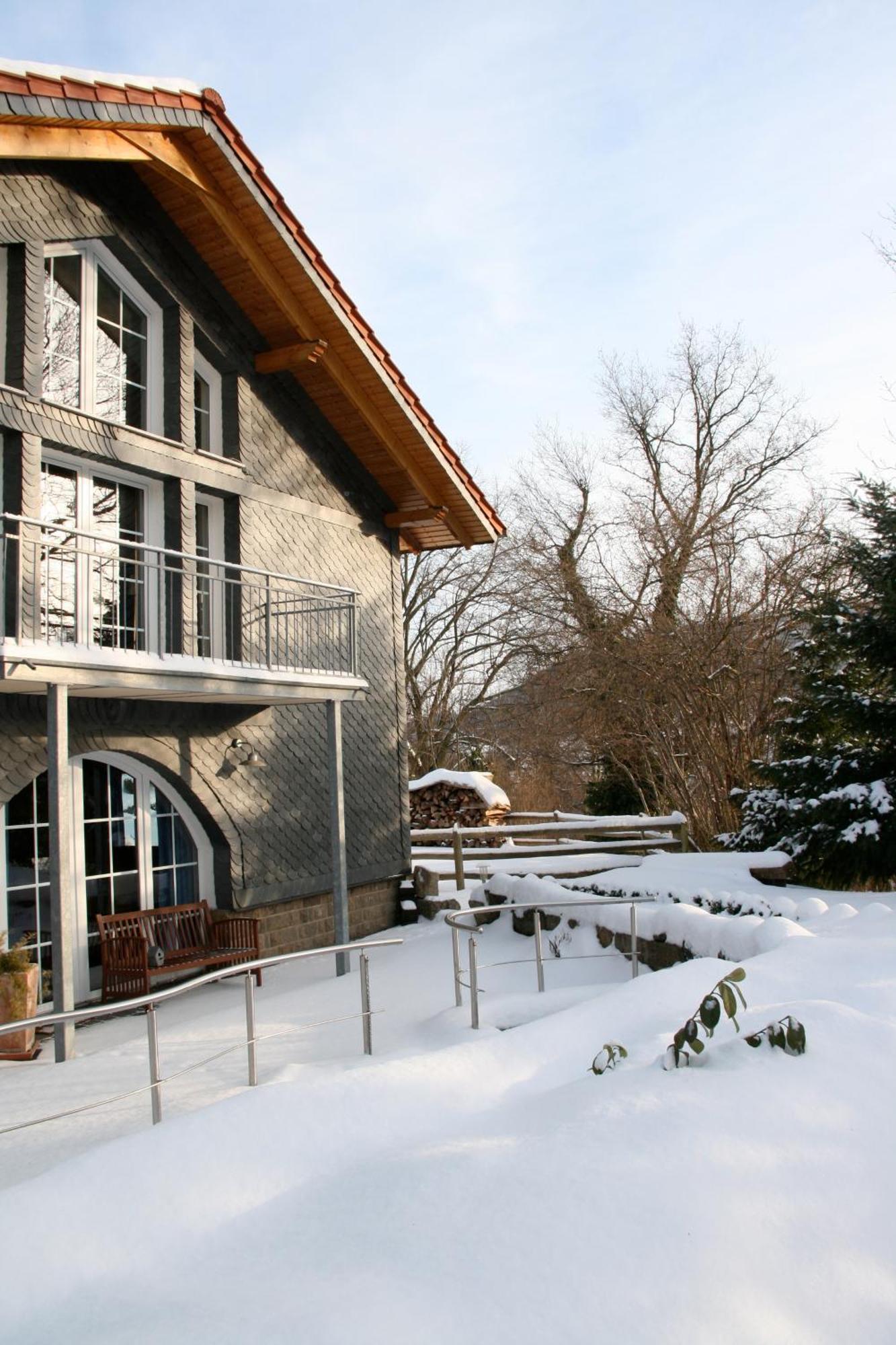 Urlaubspension 'Hohes Rott' und Apartmenthaus Heiligenstadt Exterior foto