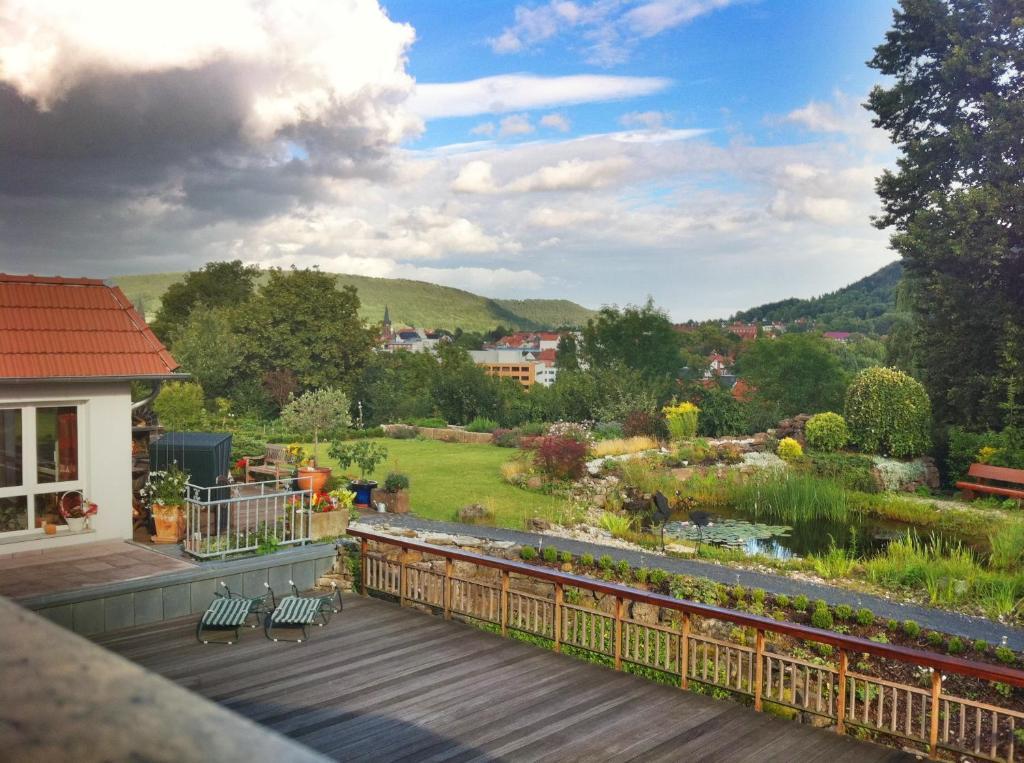 Urlaubspension 'Hohes Rott' und Apartmenthaus Heiligenstadt Exterior foto